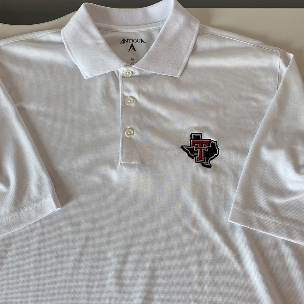 Antigua Texas Tech polo